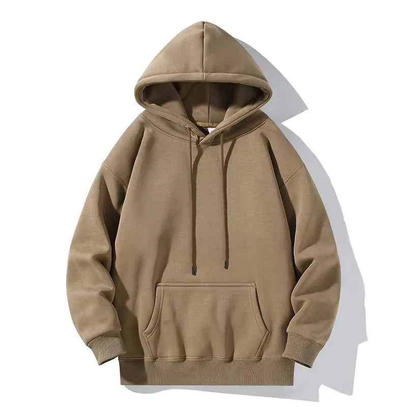Men Fashion Casual Hooded Sweatshirt Streetwear