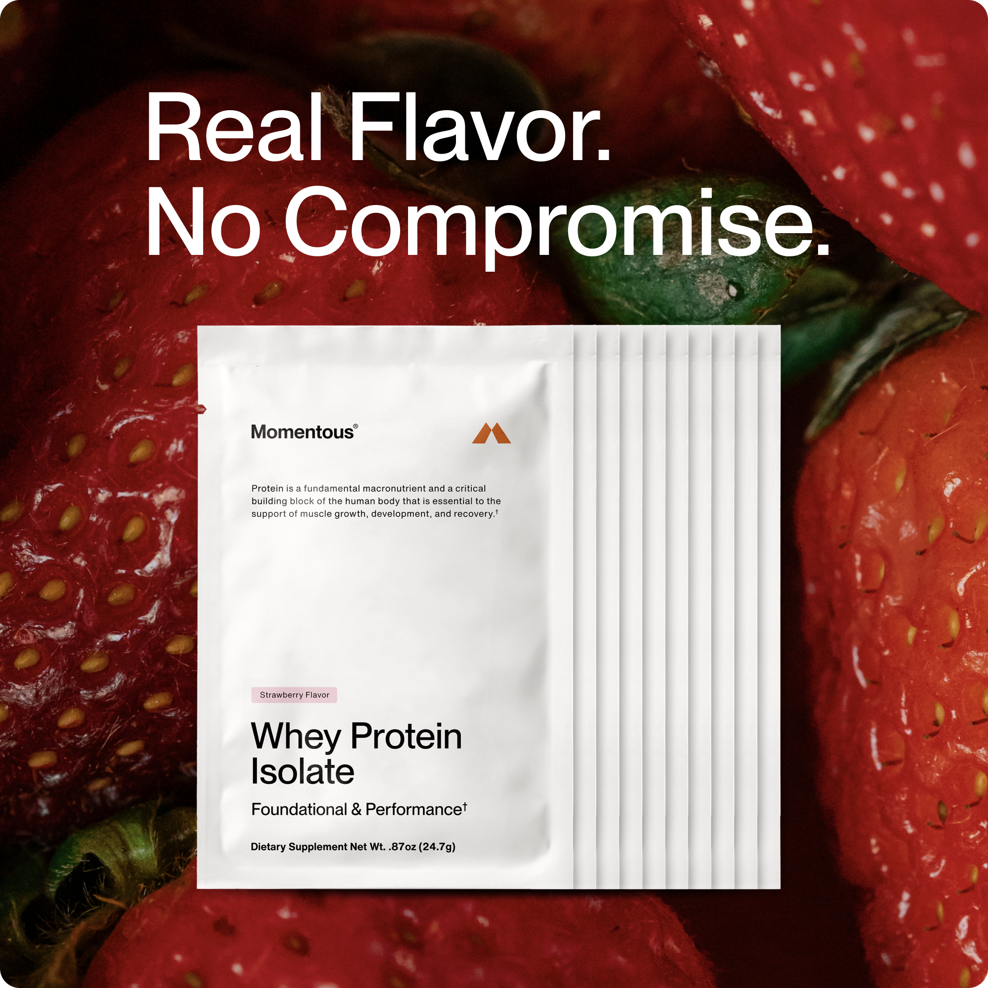 Grass-Fed Whey Protein 10-Travel Packs