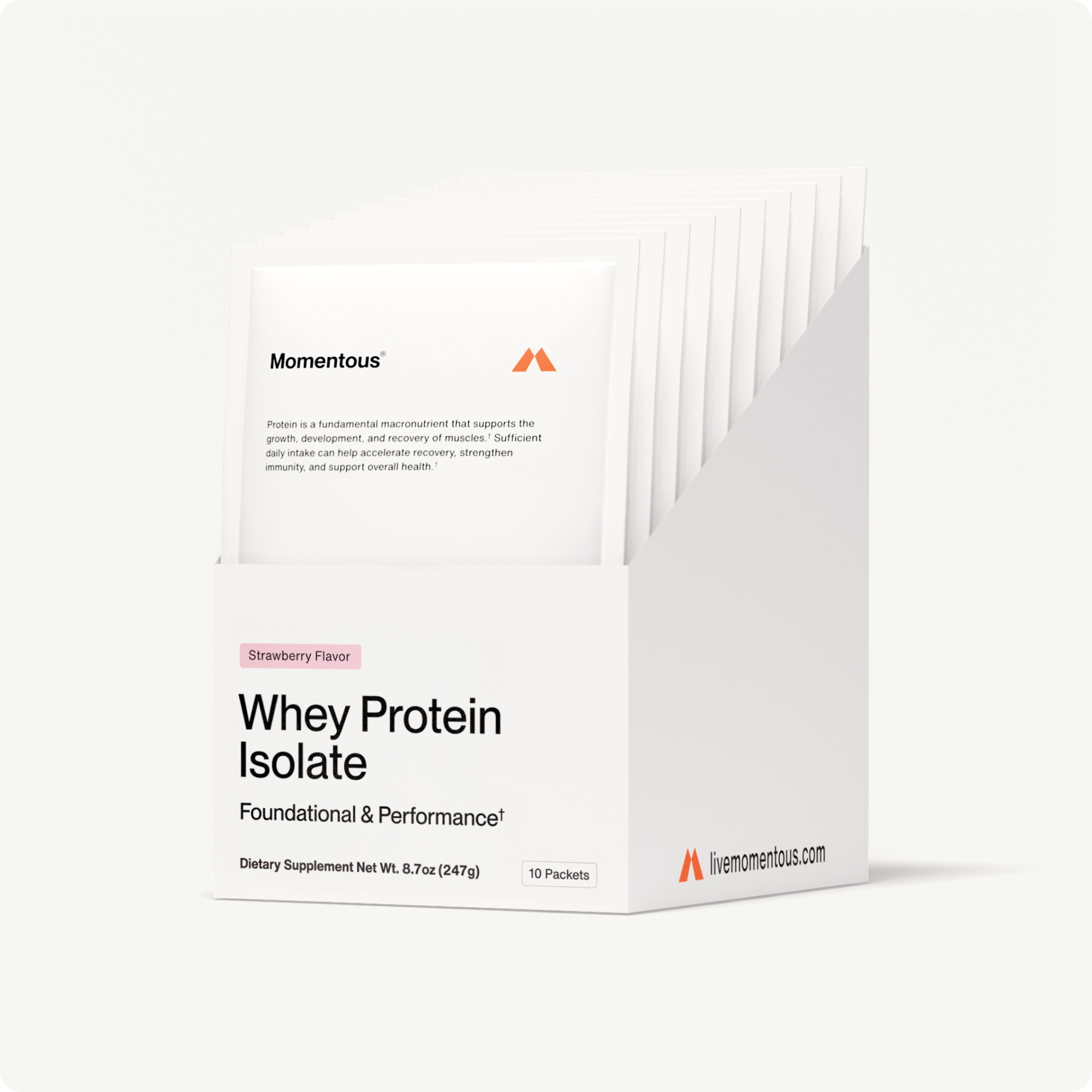 Grass-Fed Whey Protein 10-Travel Packs