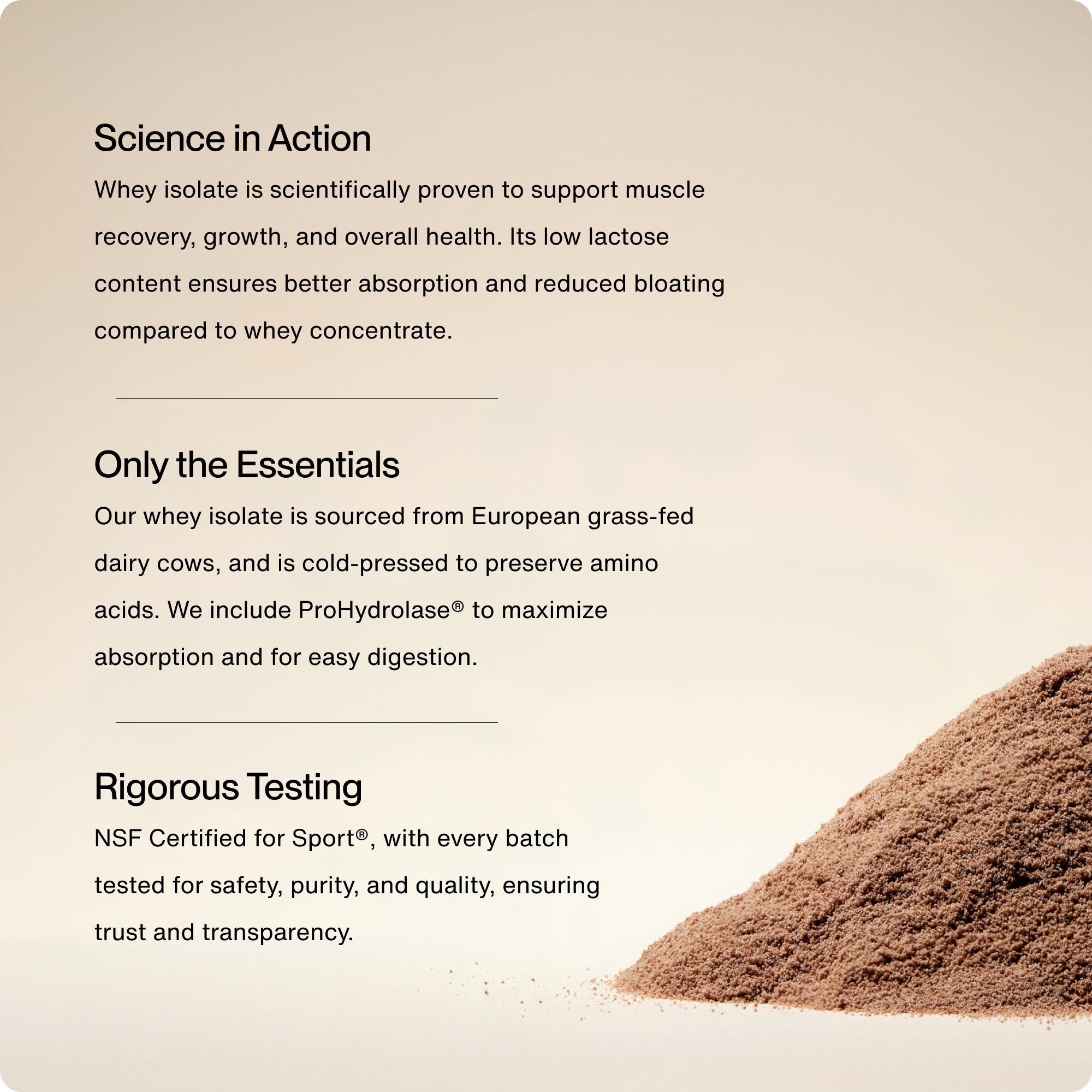 Grass-Fed Whey Protein Isolate Powder