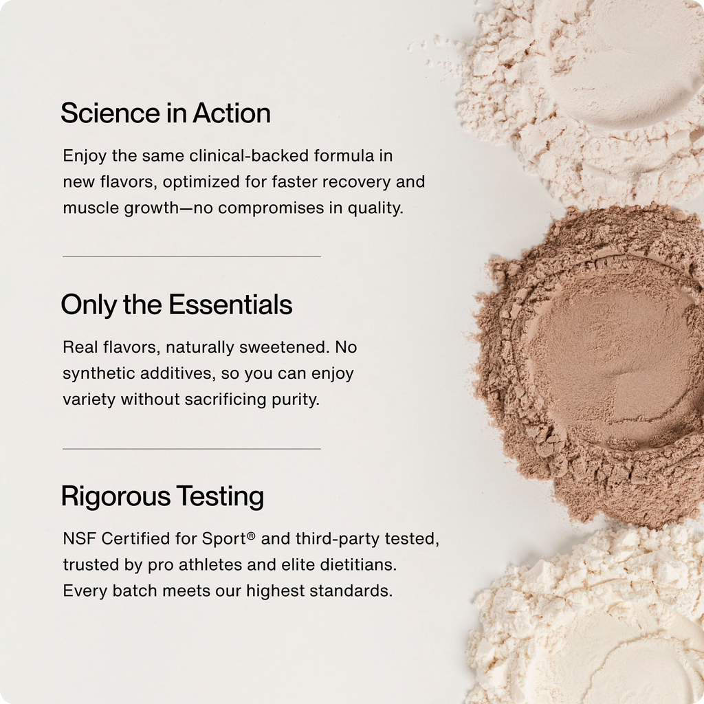 Grass-Fed Whey Protein Isolate Powder - Limited Edition Flavors