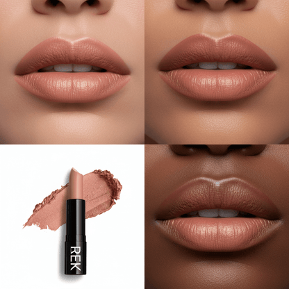 REK Matte Lipstick — Luxury Clean, Long-Lasting Vegan Formula | REK Cosmetics