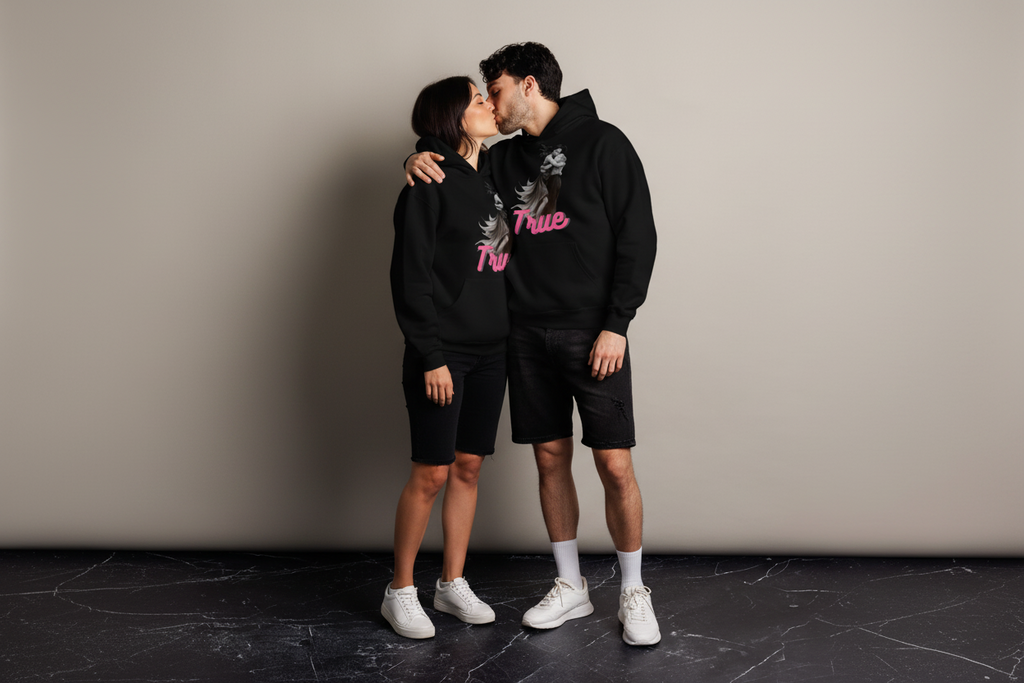 Black valentine' unisex top 