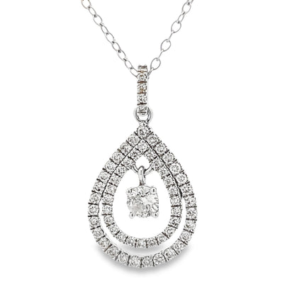 .77ct Diamond Fashion Pendants 10KT White Gold