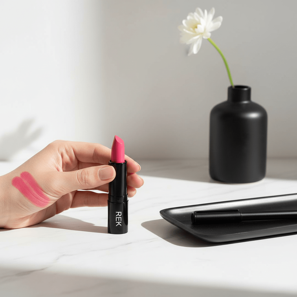 REK Matte Lipstick — Luxury Clean, Long-Lasting Vegan Formula | REK Cosmetics
