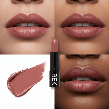REK Matte Lipstick — Luxury Clean, Long-Lasting Vegan Formula | REK Cosmetics