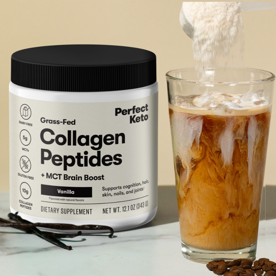 Grass-Fed Collagen Peptides & MCT Brain Boost