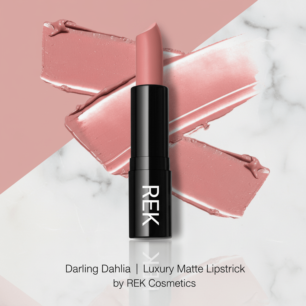 Cream Lipstick Collection | REK Cosmetics | Creamy Finish, Longwear Formula