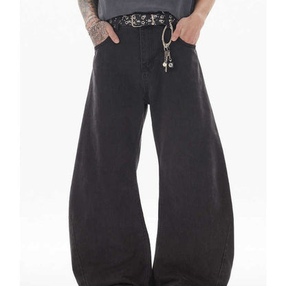 High-grade American Washed Jeans Men's All-match