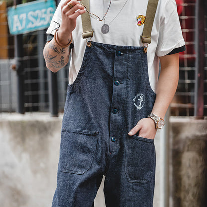 Men's American-style Retro Straight Jeans