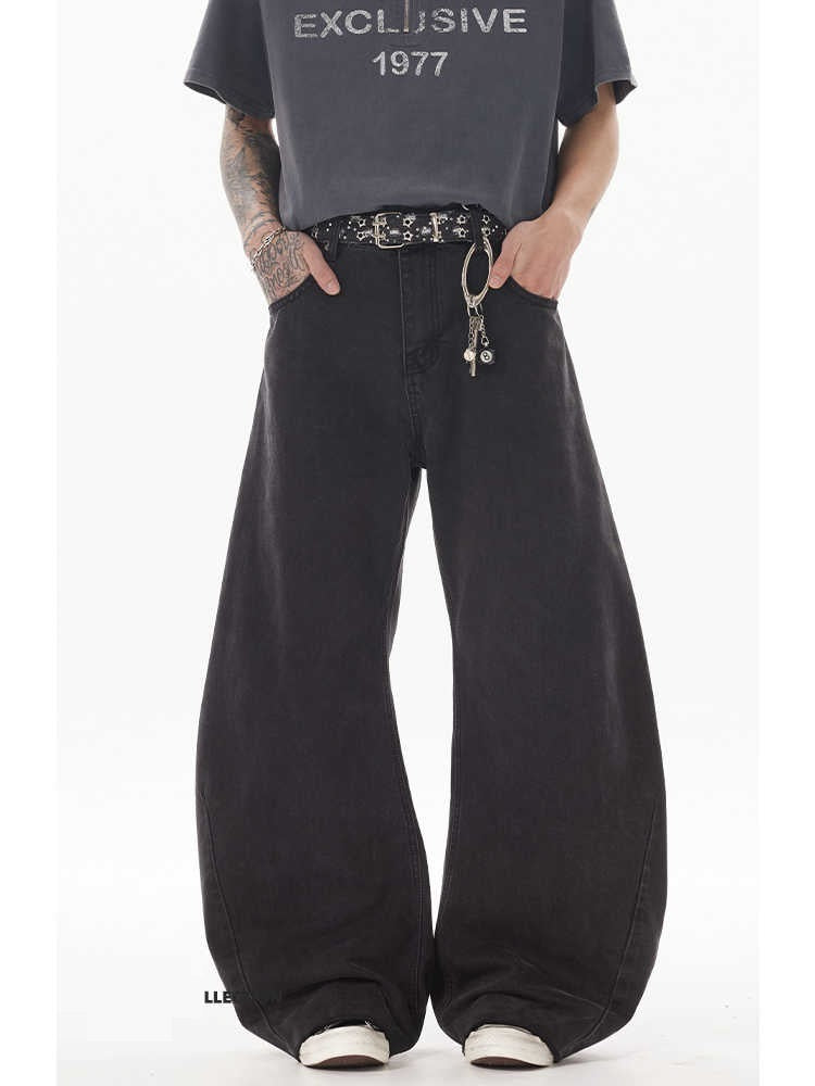 High-grade American Washed Jeans Men's All-match