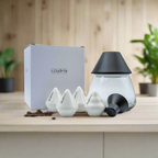 LilyDrip Family Set: Includes LilyDrip, COS, Starflower, & Donut Droplets With Rapid Filter Shaper Glass Container