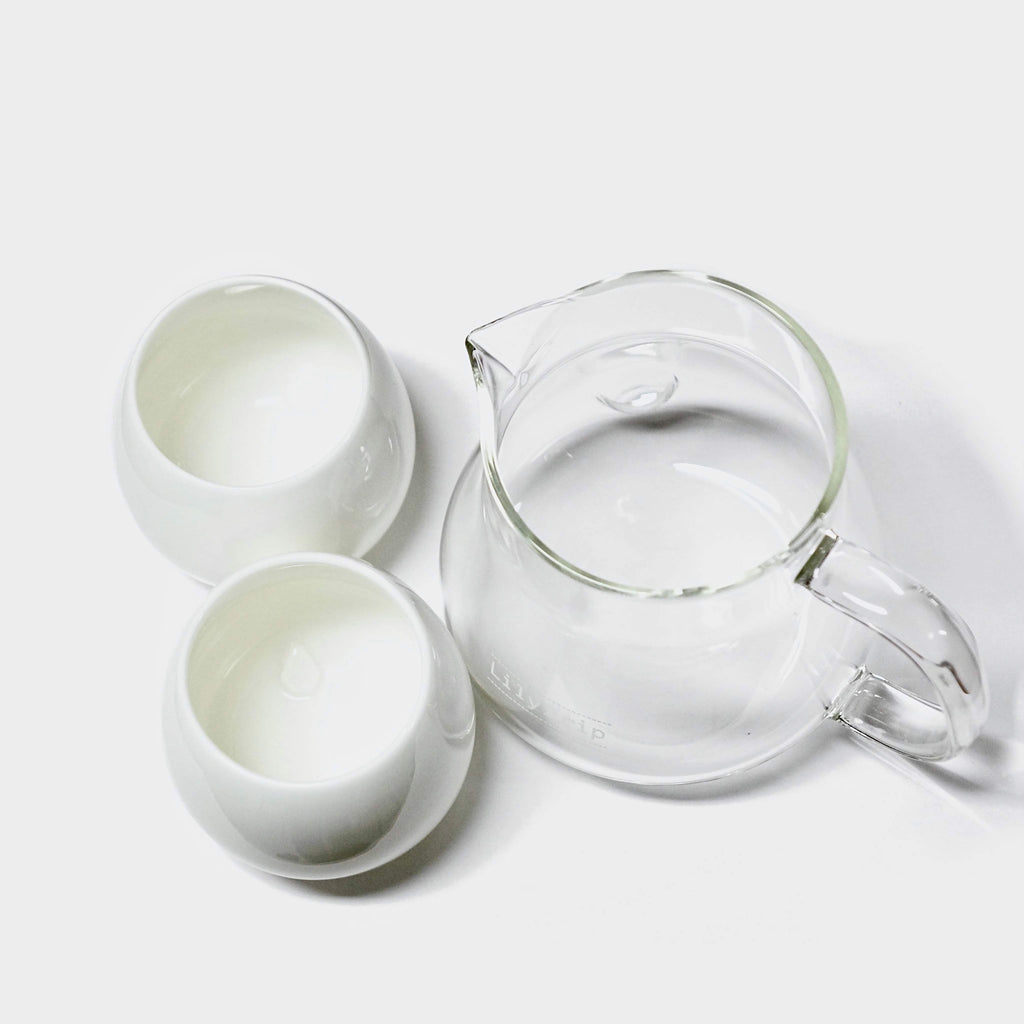 Service à café artisanal Aroma-Seeker, carafe et décanteur faits main, service à café en verre 