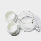 Service à café artisanal Aroma-Seeker, carafe et décanteur faits main, service à café en verre 