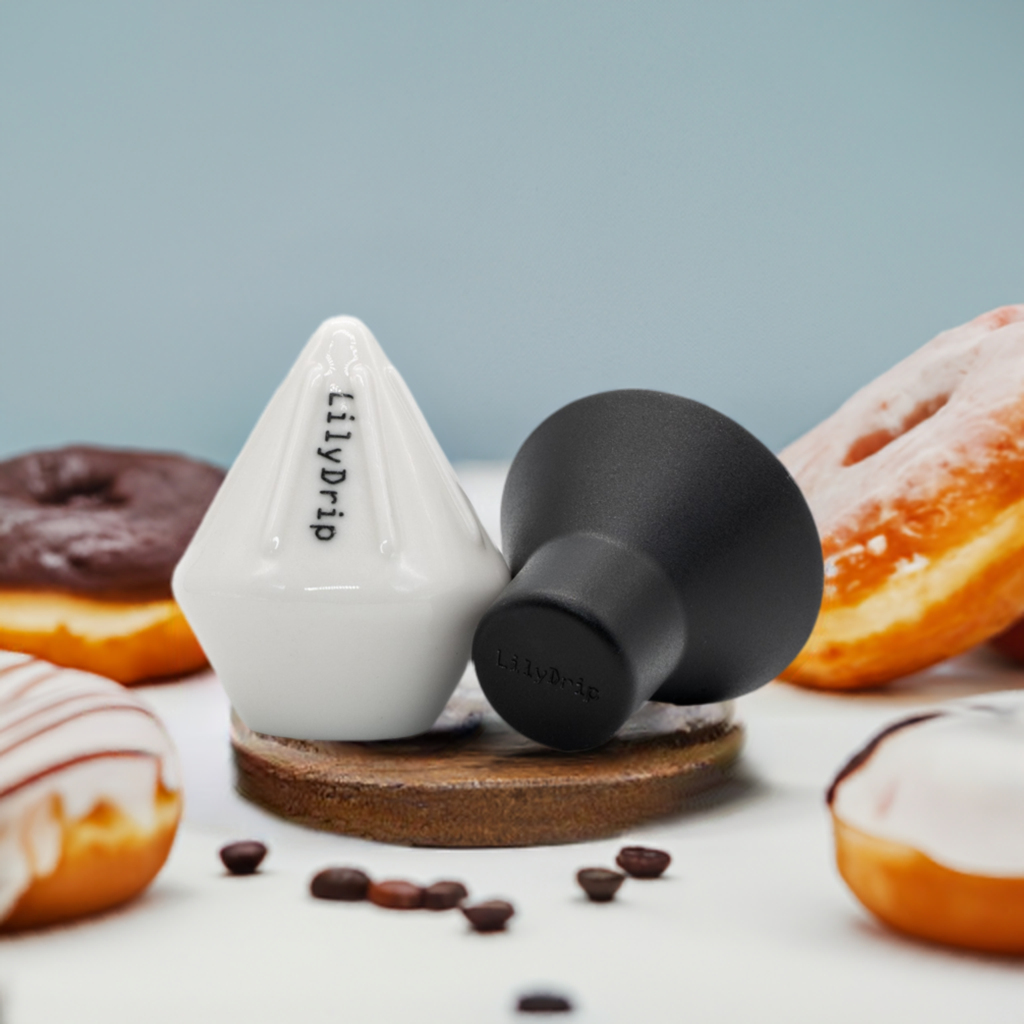 Donut – Accessoire à café en céramique pour un débit rapide, compatible avec les cônes verseurs