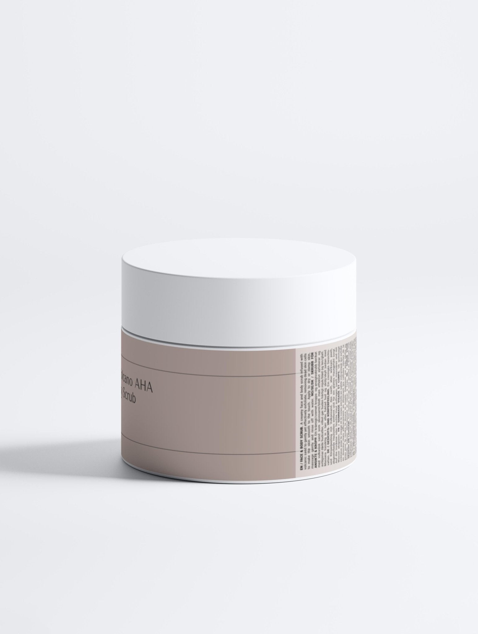 Icelandic Volcano AHA Face & Body Scrub