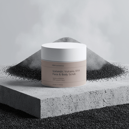 Icelandic Volcano AHA Face & Body Scrub