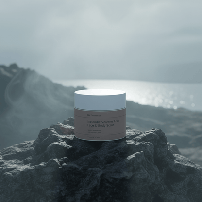 Icelandic Volcano AHA Face & Body Scrub