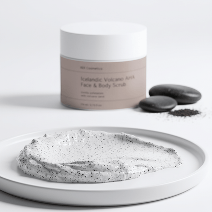 Icelandic Volcano AHA Face & Body Scrub
