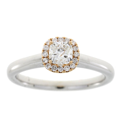 .62ct Diamond Diamond Eng Only 14KT 2 Tone Gold
