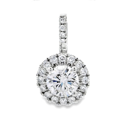 Lab Grown Diamond Fashion Pendants 10KT White Gold