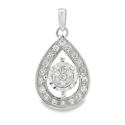 .25ct Diamond Fashion Pendants 10KT White Gold
