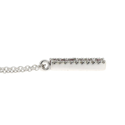 .30ct Ruby Diamond Fashion Pendants 14KT White Gold