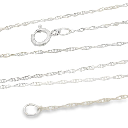 Womens chains 10KT White Gold