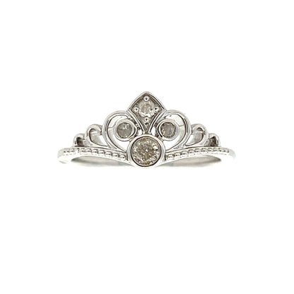 .17ct Diamond Ring Sterling Silver