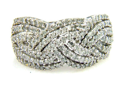 1.00ct Diamond Ring 10KT White Gold
