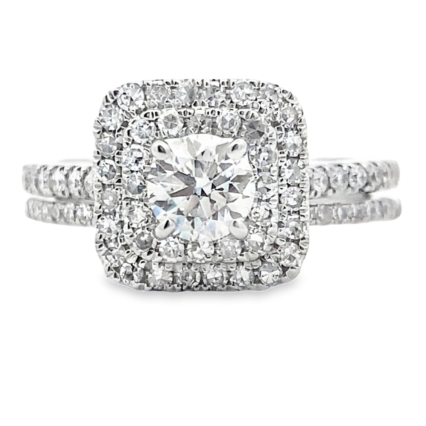 Lab Grown Diamond Fashion band rings 14KT White Gold