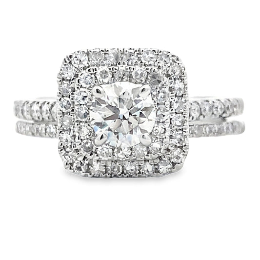 Lab Grown Diamond Fashion band rings 14KT White Gold