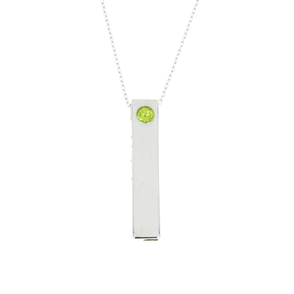 Peridot Fashion Pendants Sterling Silver