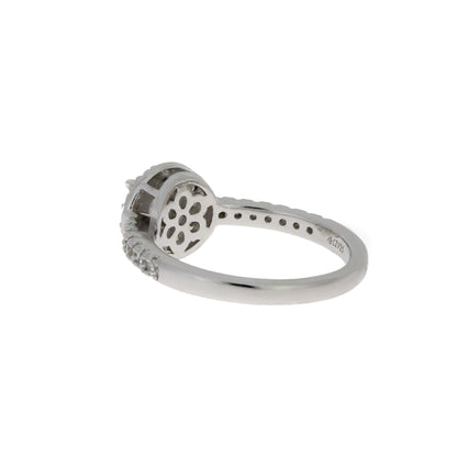 Cubic Zirconium Ring Sterling Silver