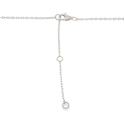 Genuine .65ct Cross Religious Pendant Sterling Silver