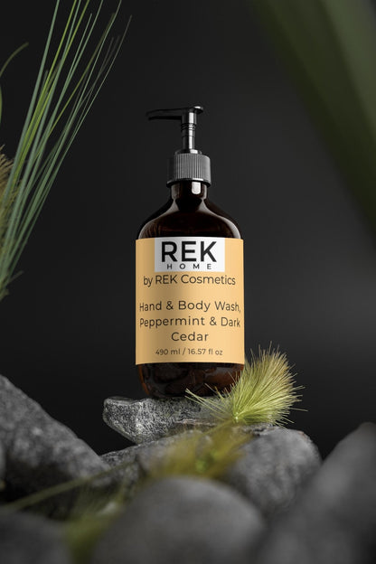 Peppermint & Dark Cedar Hand & Body Wash