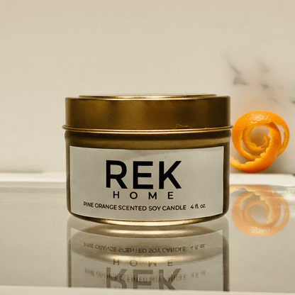 Pine Orange Soy Candle