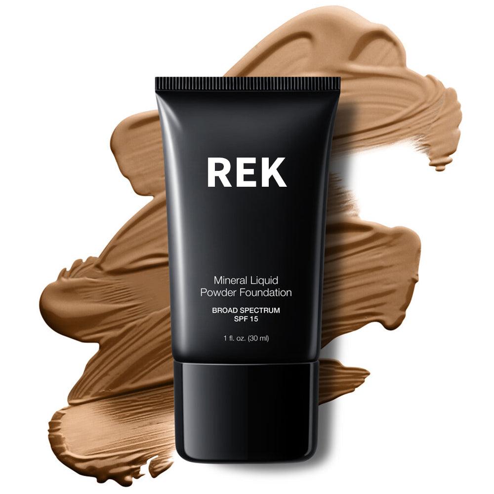 Mineral Liquid Powder Foundation with SPF 15 | REK Cosmetics — Multiple Shades