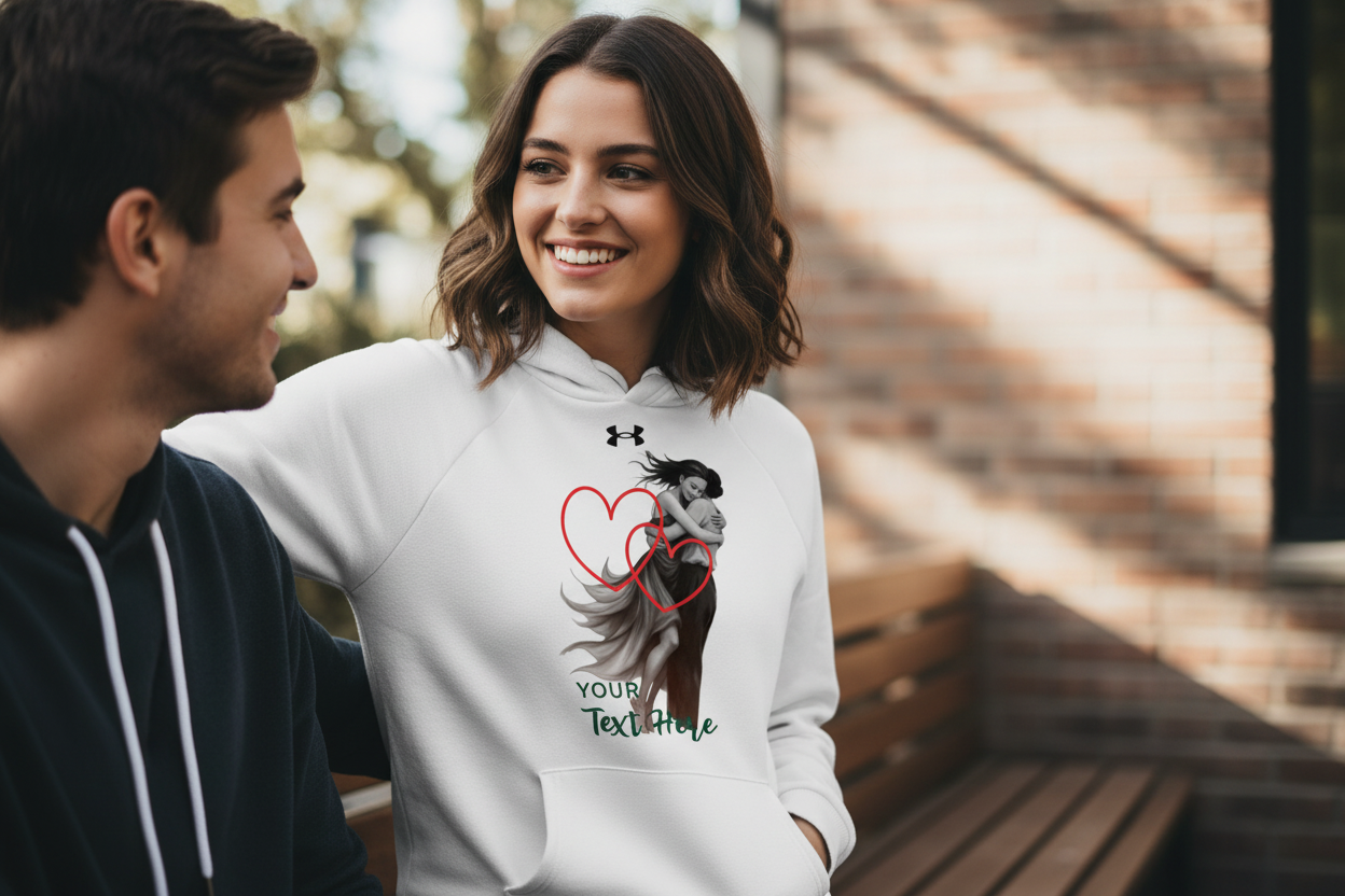under armour hoodie white from True Exquisite